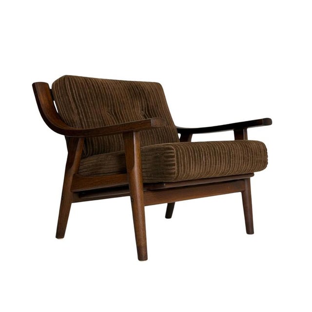 Model GE530 Lounge Chair from Hans J. Wegner, 1970s For Sale - Image 10 of 10