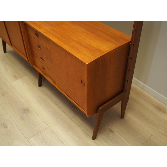 Wood Norwegian Teak System Bookcase by John Texmon and Einar Blindheim for Blindheim Mobelfabrikk, 1960s For Sale - Image 7 of 18