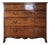 Early 1800s English Georgian Mahogany Bachelors Chest For Sale