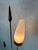 Black Vintage Brass Floor Lamp from Lunel, 1950s For Sale - Image 8 of 12
