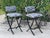 Late 20th Century Forged Steel Counter Stools in the Style of Charleston Forge Naples, a Pair For Sale - Image 5 of 10