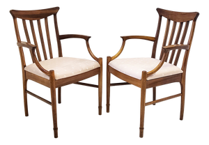Set of Scandinavian Teak Armchairs, 1960s