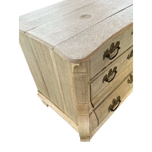 19th Century Bleached Oak Dutch Bombay Chest of Drawers For Sale - Image 10 of 18