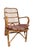 Pr. Coastal Style Mid 20th Century Bamboo Rattan Lounge Chairs For Sale - Image 12 of 12
