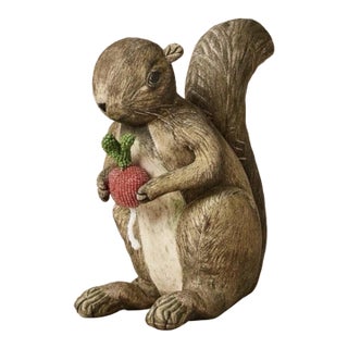 John Derian Target Squirrel Pillow NWT 2025 Beaded Animal Woodland Home Decorate For Sale