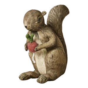 John Derian Target Squirrel Pillow NWT 2025 Beaded Animal Woodland Home Decorate
