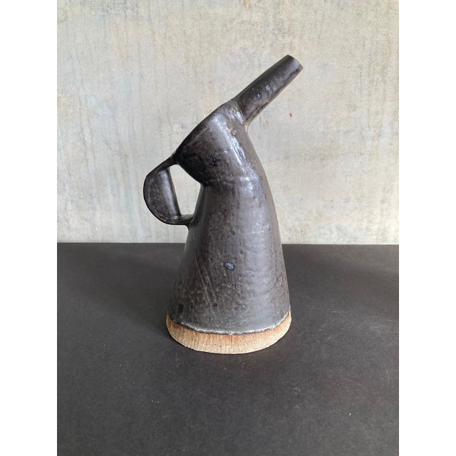 Contemporary Petrolia: Small Clay Vase by McCallum Industrial Pottery For Sale - Image 3 of 9