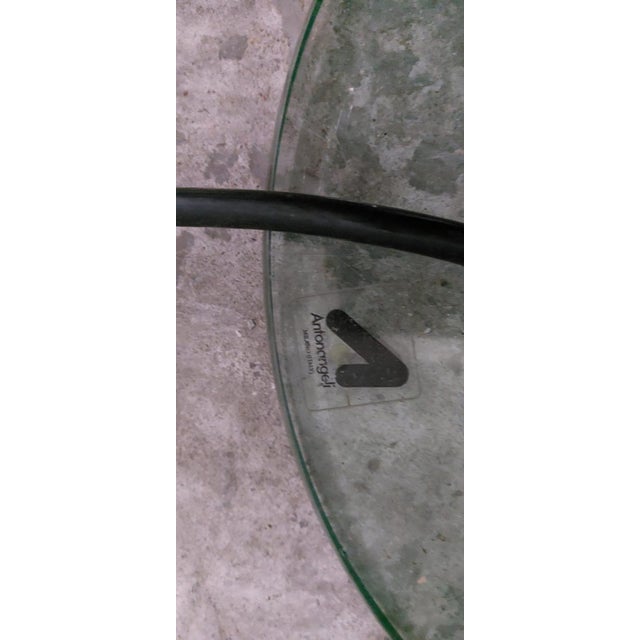 Black Antonangeli Floor Lamp, 1980s For Sale - Image 15 of 18