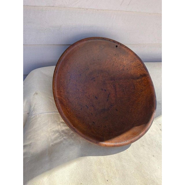 Wood Collection of Four 19Thc Butter Bowls For Sale - Image 7 of 8