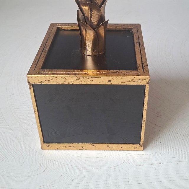 1970s Vintage Palm Tree Lamp, 1970s For Sale - Image 5 of 12