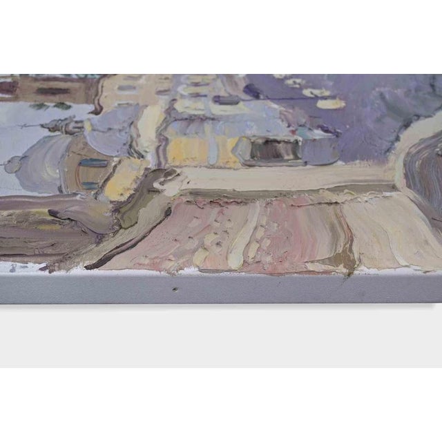 Oil on canvas realized by the chinese Artist Wang Cun Yu in Rome in 2017. Excellent condition This piece is attributed to...