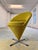 Verner Panton Yellow Cone Chair by Verner Panton For Sale - Image 4 of 11