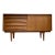 Apartment Sized Mid Century Modern Styled Teak Credenza Media Stand For Sale