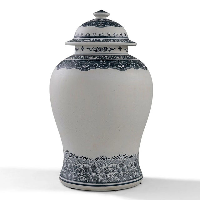 Ming Indigo Medium Ginger Jar For Sale In Chicago - Image 6 of 6
