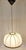 Vintage German Pendant Lamp with Fabric Shade, 1970s For Sale - Image 3 of 7