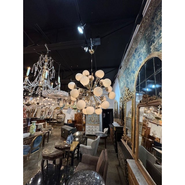 2000 - 2009 Italian Murano Sputnik Chandelier For Sale - Image 5 of 5