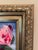 Pink Contemporary Impressionist Style Floral Still Life Painting, Signed For Sale - Image 8 of 10