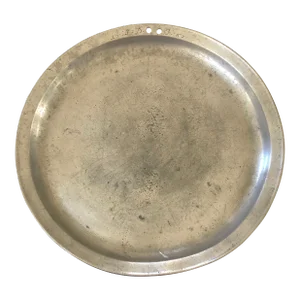 18th C. European Pewter Platter