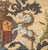 English Royal Coat of Arms Embroidered Tapestry For Sale - Image 4 of 5