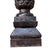 Early 20th Century Pair of 34" Large Black Cast Iron Pineapple Architectural Finials Outdoor Statues For Sale In Chicago - Image 6 of 10
