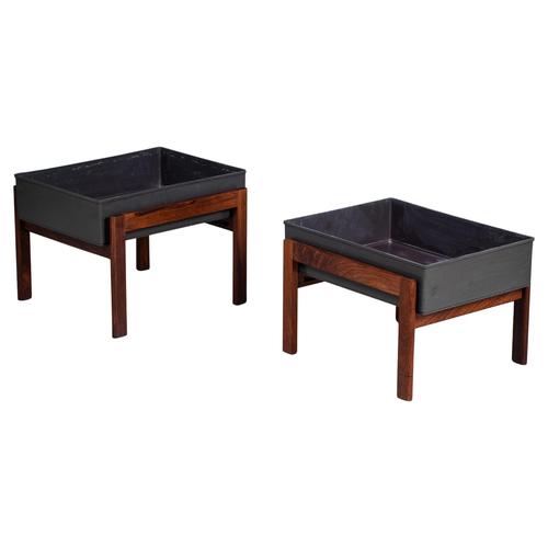 Mid-Century Danish Rosewood Planters, 1960s, Set of 2 For Sale - Image 14 of 14