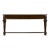 NOIR Colonial Sofa Table, Distressed Brown For Sale