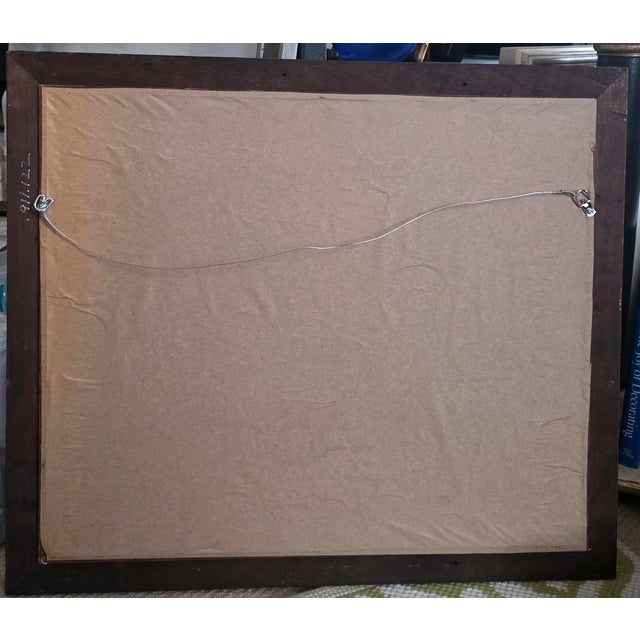 2020s Framed Giclee Blanketed Horse For Sale - Image 5 of 5