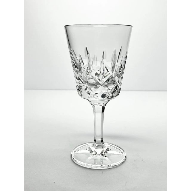 Contemporary 1980s Gorham “King Edward” Set of 11 Crystal Wine Glasses For Sale - Image 3 of 6