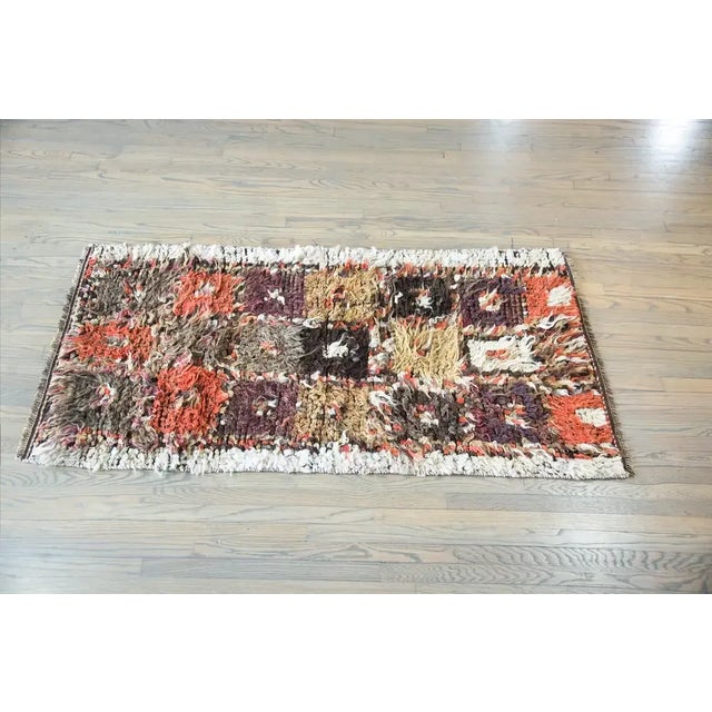Vintage Persian Tulu Rug For Sale - Image 12 of 13