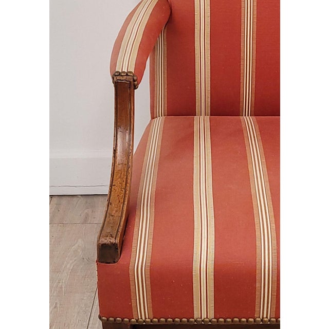 George III Mahogany Library Chair, England Circa 1800 For Sale - Image 10 of 10
