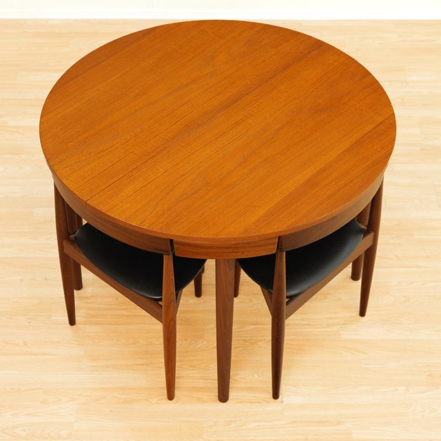 1970s Roundette Dining Table and Chairs by Hans Olsen for Frem Rojle For Sale - Image 9 of 18