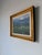 Vintage Farm Landscape Oil on Canvas Board Painting – Signed For Sale - Image 4 of 12