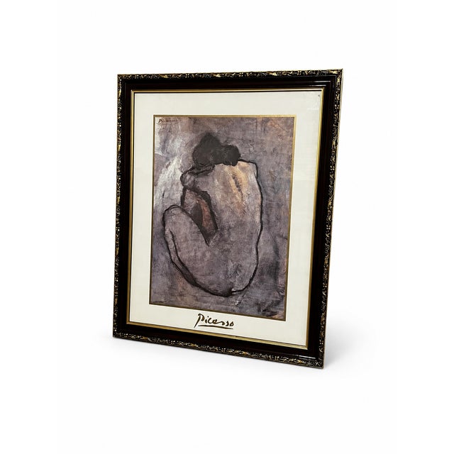 Plastic Framed Reproduction of Pablo Picasso’s “Blue Nude” For Sale - Image 7 of 9