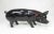 Figurative Vintage Japanese Carved Lacquered Wooden Pigs- A Pair For Sale - Image 3 of 8