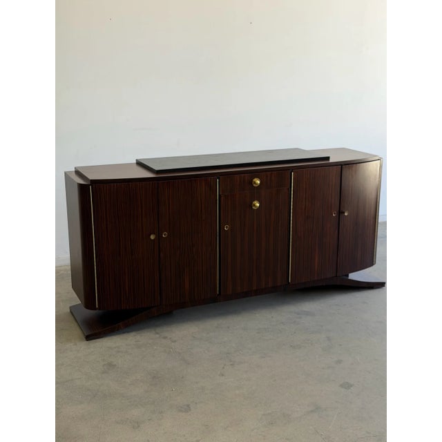 1940s 1940s Italian Art Deco Sideboard For Sale - Image 5 of 16
