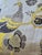Stunning Brocade fabric 1.5 yards piece for pillows, bench, chair. Complimentary to other piece and roping on this...