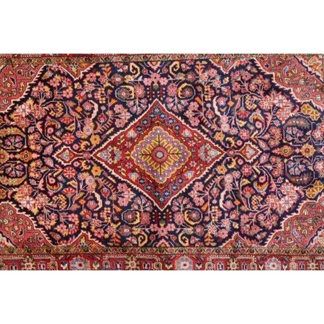 Persian 1940s Vintage Persian Sarouk Rug For Sale - Image 3 of 11