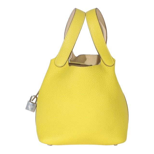 Bi-Color Lime Nata Picotin Lock 18 PHW For Sale