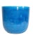 Nice vintage vase, or flower pot, in intriguing French blue craquelure glaze. The vase is in excellent original condition,...