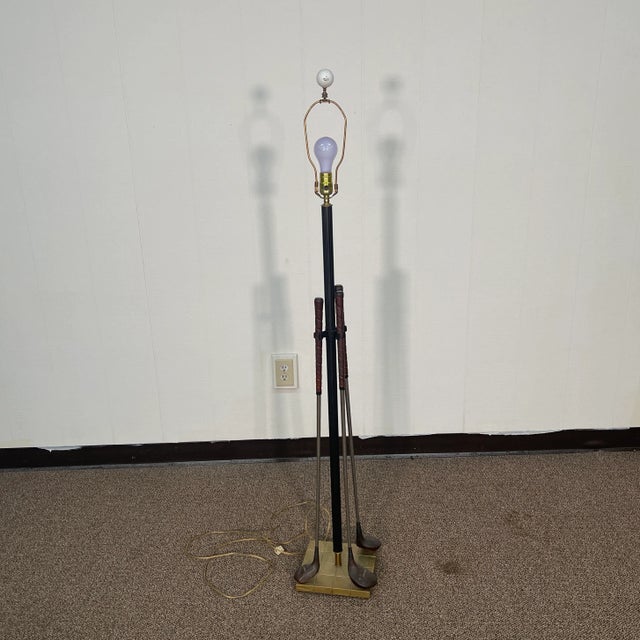 Late 20th Century Golf Floor Lamp Chairish