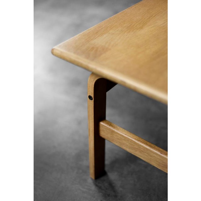 Vintage Scandinavian Oak Coffee Table by Karl-Erik Ekselius for JOC Vetlanda, 1960s For Sale - Image 12 of 18