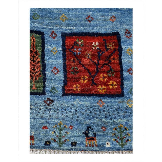 The word “Gabbeh” literally translates to “in the rough,” and it is an accurate description of this style of Persian rug....