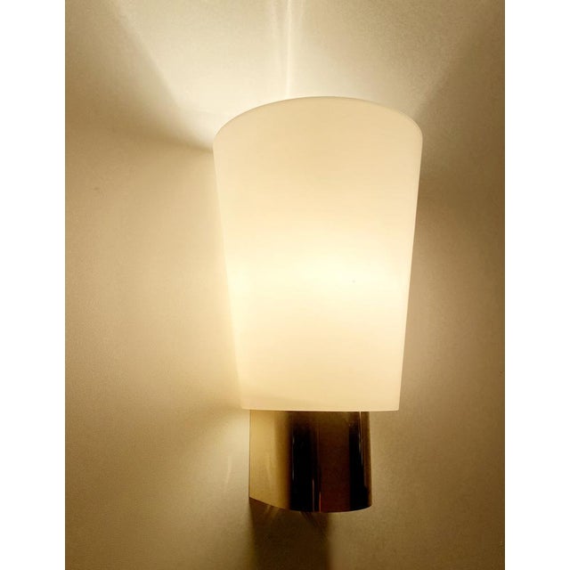 Vintage Glass Sconces from Limburg, Set of 2 For Sale - Image 11 of 14