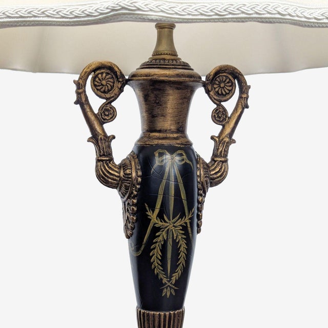 Chelsea House Inc Chelsea House French Neoclassical Table Lamp With Shade For Sale - Image 4 of 11