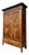 Louis-Philippe Burgundian Wardrobe in Walnut For Sale