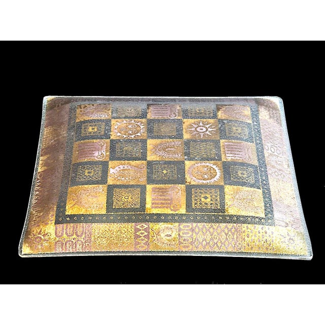 Georges Briard Mid-Century Georges Briard Celeste Gold Plate Circa 1960s For Sale - Image 4 of 12