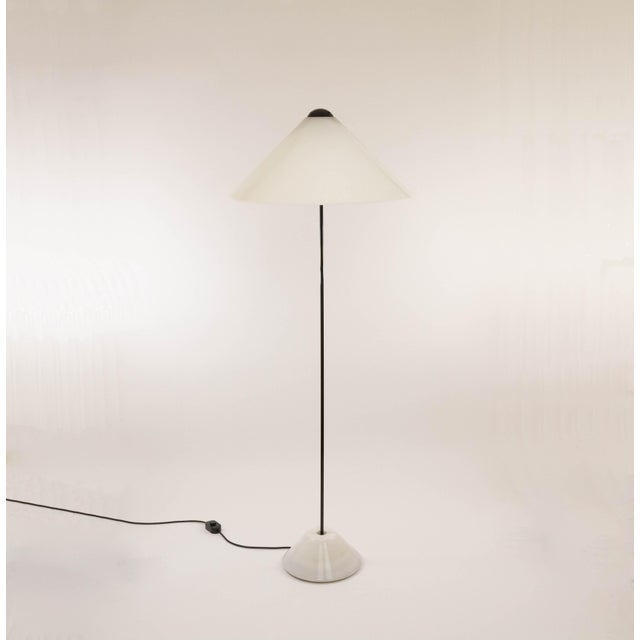 Snow 301/c floor lamp designed by vico magistretti and manufactured by o-luce in 1973. this floor lamp is part of the snow...