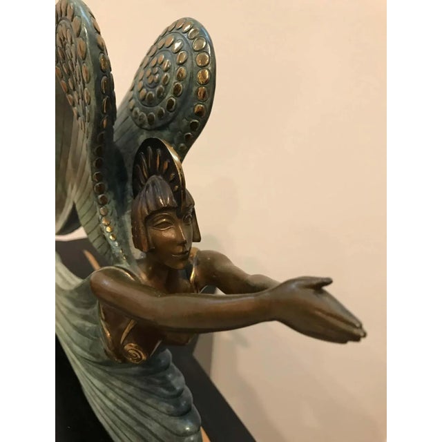 1984 Erte LTD Ed "Angel" Bronze Sculpture by Romain De Tirtoff For Sale In New York - Image 6 of 12