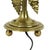 Art Nouveau Style Floral Table Lamp in Brass, 1950s For Sale - Image 14 of 16