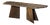 Vermont One of a Kind Dining Table in Marble and Brass by Alex Turco For Sale